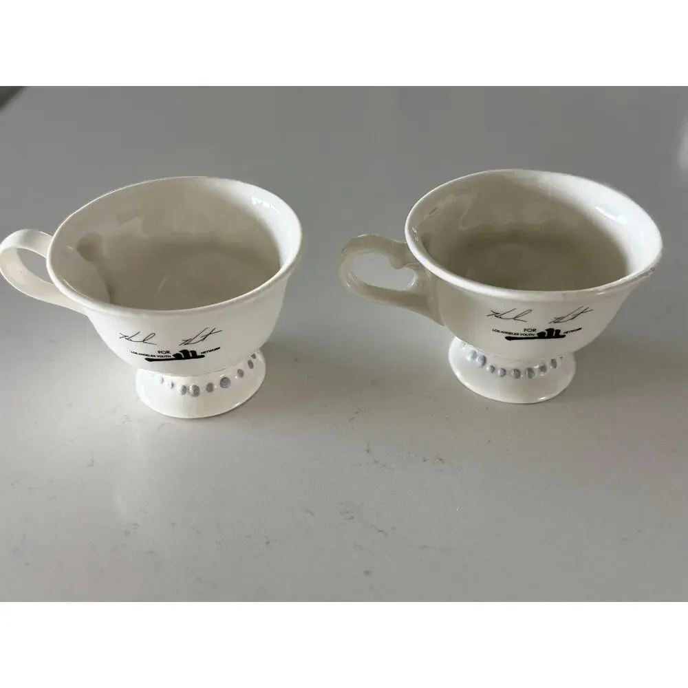 Vintage Baileys Irish Cream Winking Face Cups, 1990s Ceramic Barware Set (2)